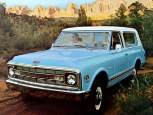 Chevrolet Blazer K5 Джип/SUV 3 дв. 09.1968 - 09.1970