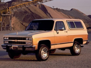 Chevrolet Blazer K5 Джип/SUV 3 дв. 07.1988 - 06.1991