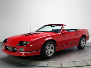 Chevrolet Camaro Открытый кузов 11.1986 - 01.1990