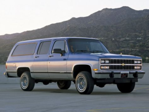 Chevrolet Suburban Джип/SUV 5 дв. 07.1988 - 03.1991
