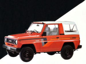 Daihatsu Rugger Джип/SUV 3 дв. 04.1984 - 08.1987