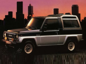 Daihatsu Rocky Джип/SUV 3 дв. 10.1984 - 09.1987