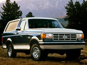 Ford Bronco (U15) Джип/SUV 3 дв. 10.1986 - 09.1988
