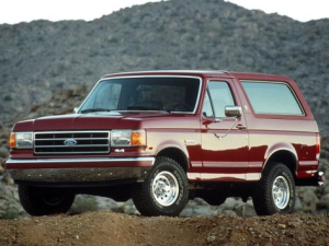 Ford Bronco (U15) Джип/SUV 3 дв. 10.1988 - 09.1991