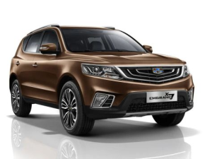 Geely Emgrand X7 Джип/SUV 5 дв. 12.2018 - 08.2021