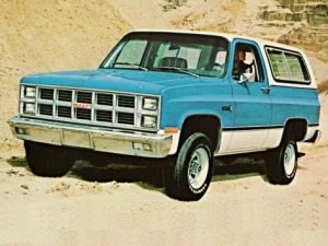 GMC Jimmy (K5) Джип/SUV 3 дв. 01.1973 - 01.1991