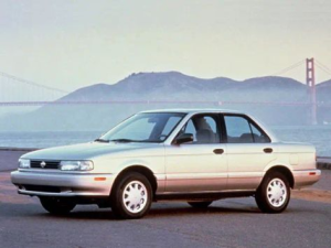 Nissan Sentra (B13) Седан 08.1990 - 07.1992
