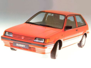 Nissan Sunny (N13) Хэтчбек 3 дв. 02.1986 - 07.1990