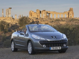 Peugeot 207 Открытый кузов 03.2007 - 06.2009