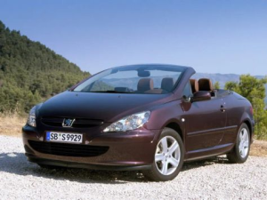 Peugeot 307 Открытый кузов 01.2003 - 02.2005