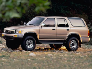 Toyota 4Runner (N120, N130) Джип/SUV 5 дв. 04.1989 - 08.1992