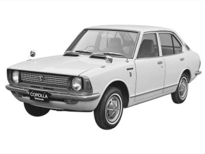 Toyota Corolla (E20) Седан 05.1970 - 07.1971