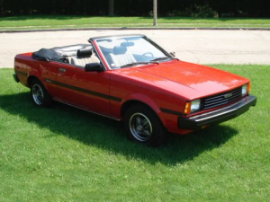 Toyota Corolla (E70) Открытый кузов 08.1981 - 07.1983