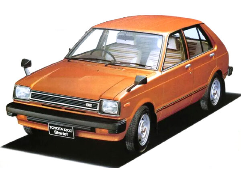 TOYOTA Starlet Starlet 2 поколение, рестайлинг Хэтчбек 5 дв., KP61